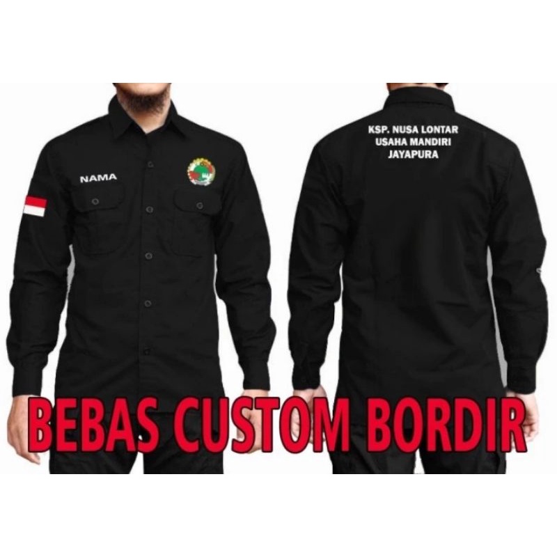 PDH Koperasi/ Kemeja Koperasi / Seragam Koperasi/ baju Koperasi / baju usaha / Kemeja usaha / pdh us