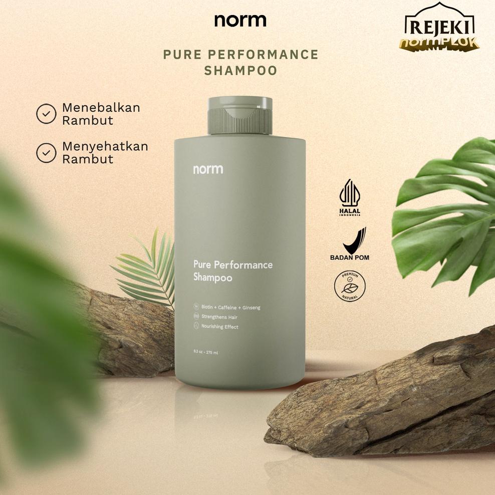 【Penjualan Terbaik】✅COD NORM - Pure Performance Shampoo