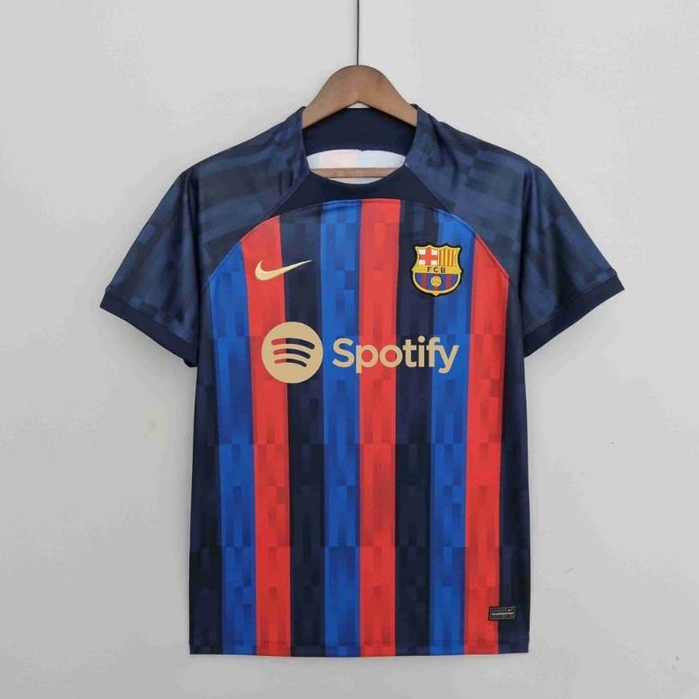 Trend - JERSEY BOLA BARCELONA BARCA HOME FULL SPONSOR SPOTIFY UNHCR ACNUR 22-23 ,,