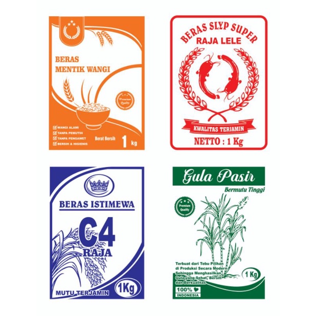 

Plastik Beras 1 KG (100 lembar)