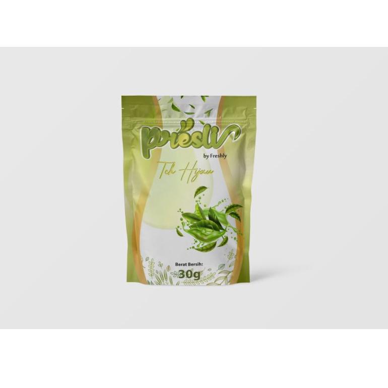 

[Terkece Se-RI] GREENTEA DETOX BY FRESHLY ( 1 green tea )