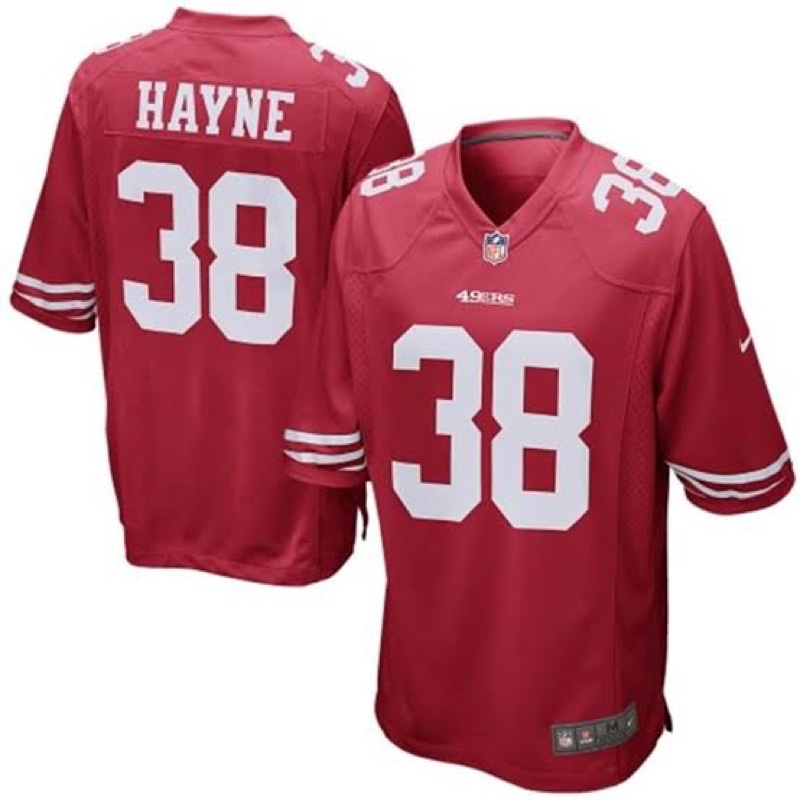 Jersey Nfl San Fransisco 49ers Jarryd Hayne Nike Scarlet Game Jersey