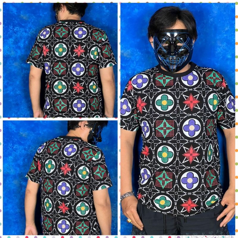 KAOS ATASAN PRIA FASHION T'SHIRT lv IMPORT PREMIUM QUALITY.
