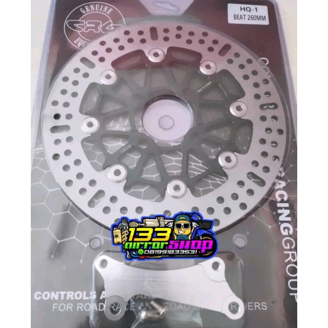piringan Disk depan CRG copy KTC 260mm CRG copy PSM 220mm Beat Scoopy Vario Genio