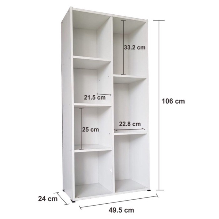 Terlaris Lemari Kayu Minimalis / Rak Buku Kayu Minimalis