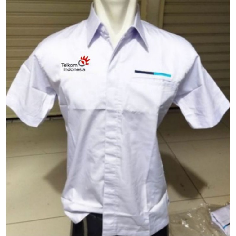 KEMEJA TELKOM INDONESIA BORDIR || SERAGAM TELKOM INDONESIA BORDIR || BAJU TELKOM INDONESIA BORDIR ||