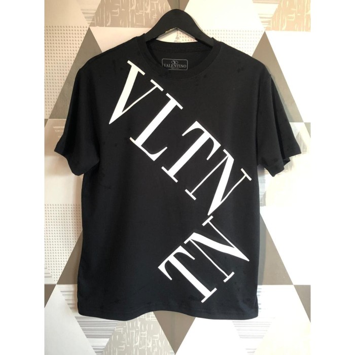 TSHIRT VLTN VALENTINO BLACK PREMIUM KAOS PRIA VLTN KAOS WANITA MURAH