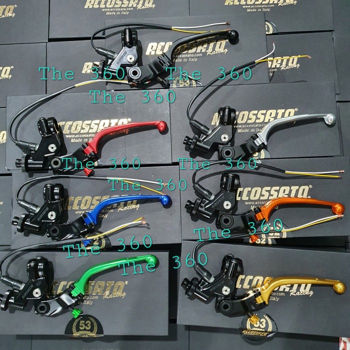 Master Kopling Accossato 24 mm TANPA dudukan spion original Accosato