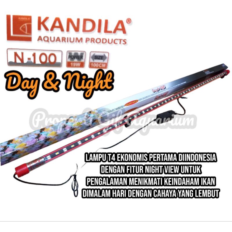 KANDILA LAMPU CELUP AQUARIUM Day & Night 100cm