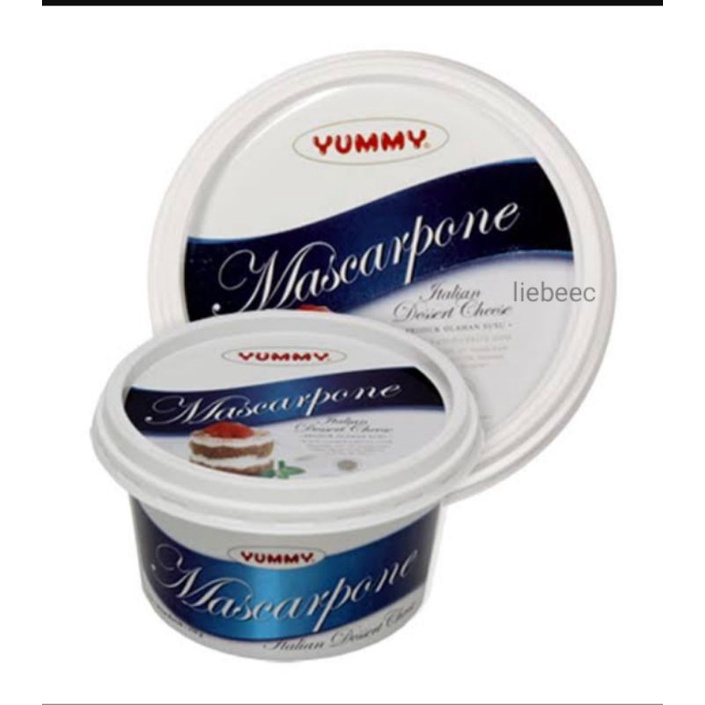 

Yummy Mascarpone Cheese 250gr / Keju Mascarpone 250 gr