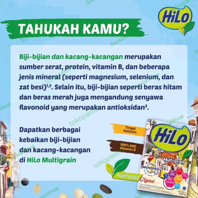 

Hilo Multigrain Imunopro+ 500gr - Susu Bebas Laktosa mer01