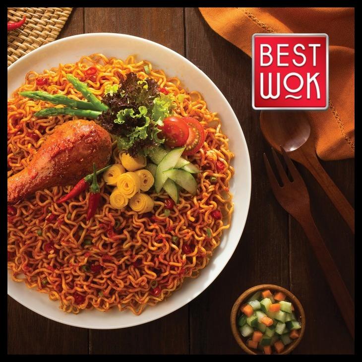 

BEST WOK MI GORENG ORIGINAL 5 PCS + BEST WOK HOT & SPICY 5 PCS KODE 308