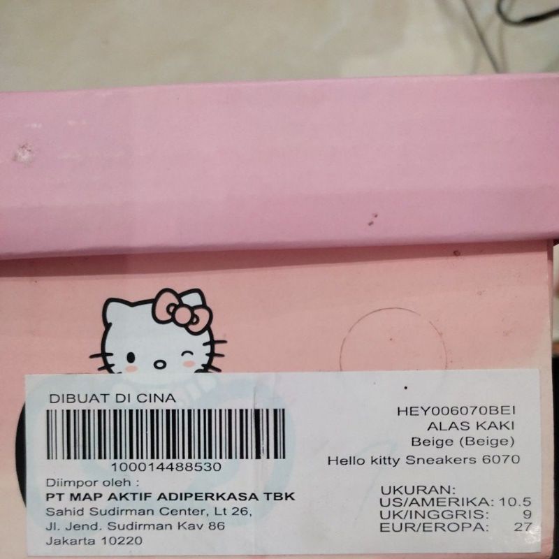 Sepatu Hello Kitty HEY006070BEI