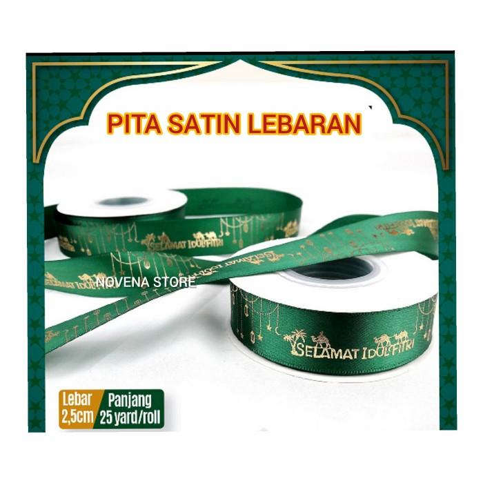 

Pita Satin Lebaran 2,5Cm Pita Satin 1 Inch Idul Fitri 2 Meter 038