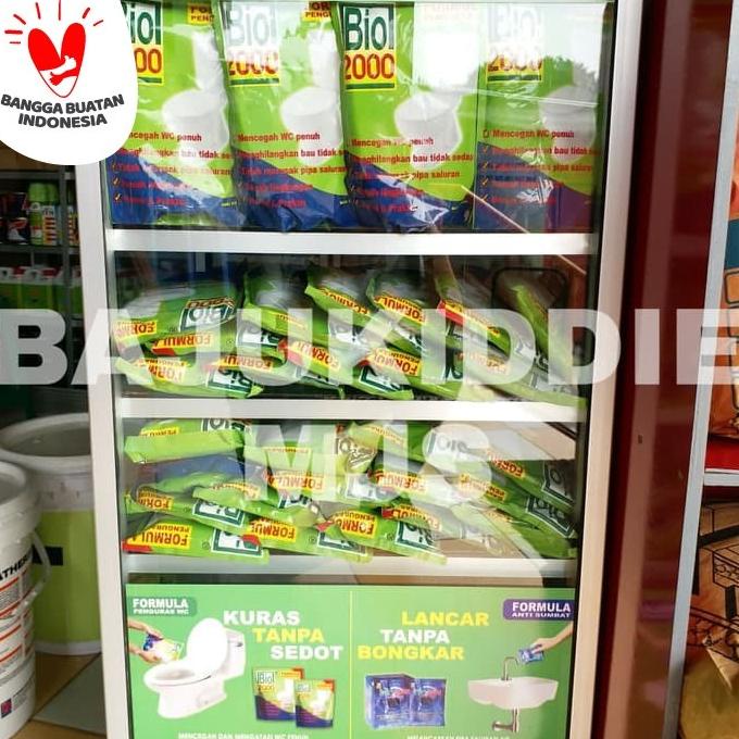 Produk Terkeren Bulan Ini BIO 2000 BIO2000 penguras wc  500gr obat septic tank anti sumbat mampet ku