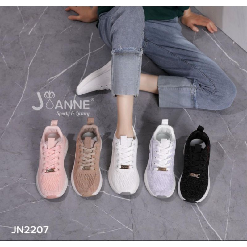 JOANNE Sepatu Wanita Sport Sneakers Running Shoes #JN2207 ORIGINAL