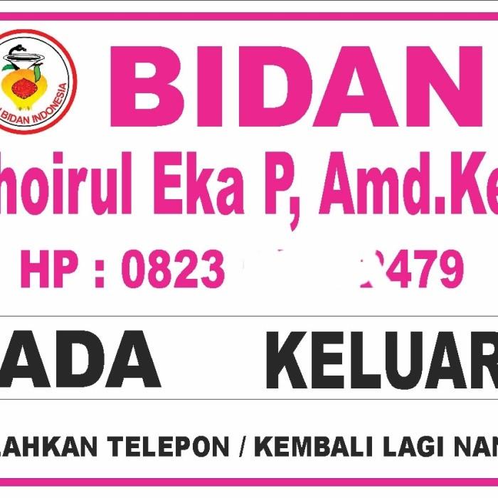 

Terlaris Acrylic Papan Bidan/Dokter 40X60