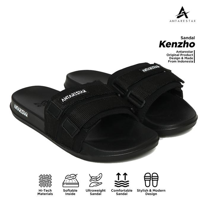 Best Seller Antarestar Sendal Kenzo Slip On Sandal Pria Anti Licin Ringan Berkualitas
