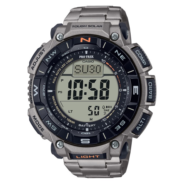 Flash Sale Casio Protrek Prg 340T-7Dr Titanium / Prg340T-7 Termurah