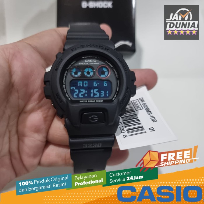 Hot Sale Casio Original G-Shock Dw-6900Ms-1V Dw 6900Ms 1V 6900 Ms Dw6900 Pria Terbaru