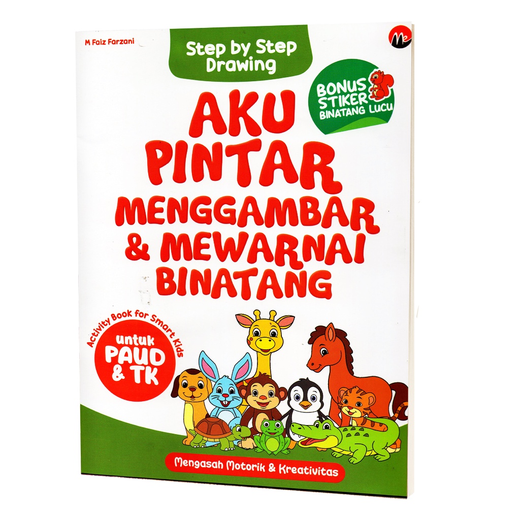 AKU PINTAR MENGGAMBAR & MEWARNAI BINATANG