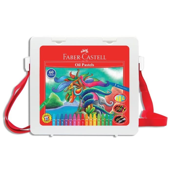 

Terlaris Faber Castell Hexagonal Oil Pastel Crayon 60 Colours Warna