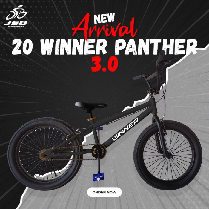 Terlaris Sepeda Anak Laki Bmx Winner Ukuran 20 Inch Ban Jumbo 3.0