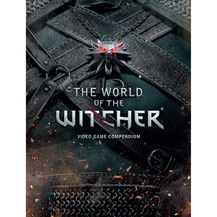 Terlaris Art Book - The World Of The Witcher Video Game Compendium Hardcover
