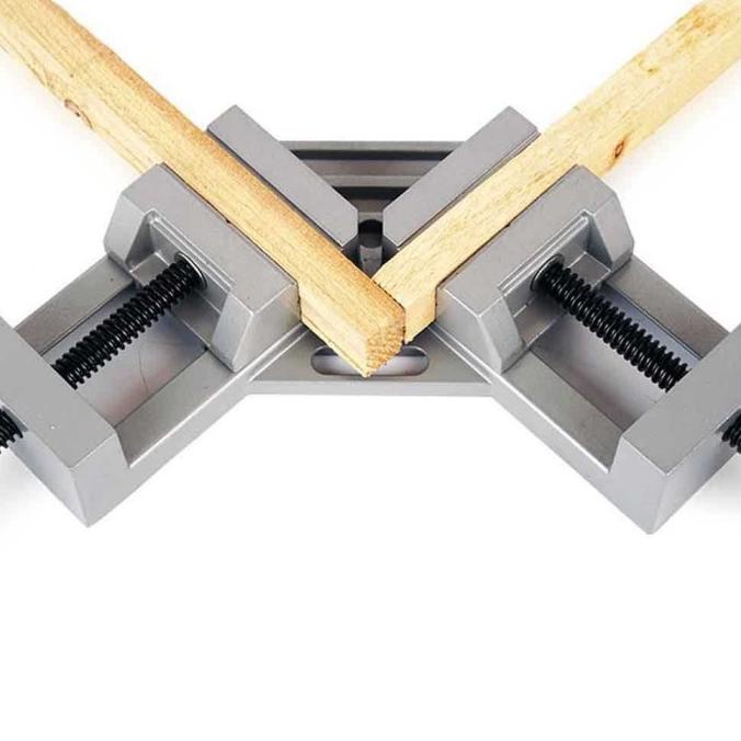 Tanggem Ragum Clamp Klem Catok Penjepit Sudut Kayu Kaca