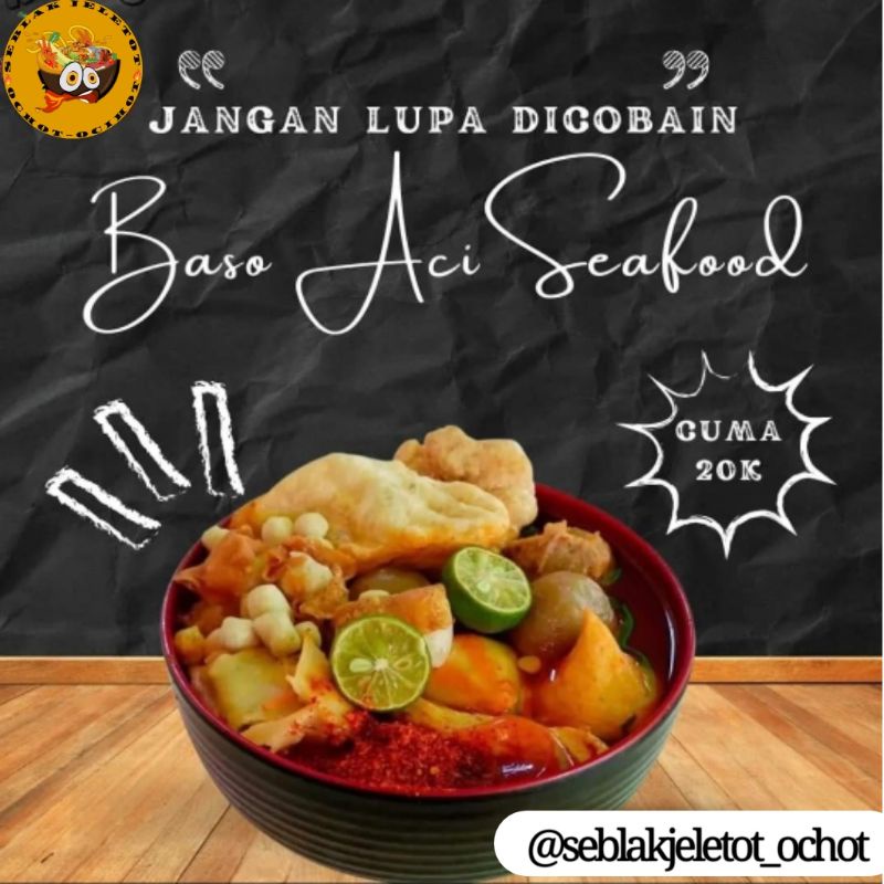 

Baso Aci seafood