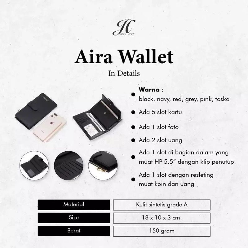 JIMS HONEY AIRA WALLET