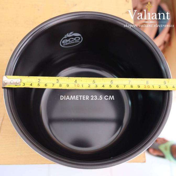 Panci Teflon Inner Pot Magic Com Yong Ma 2 Liter (NON WING)