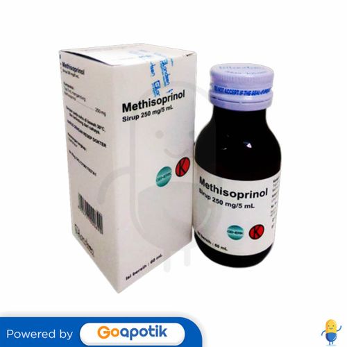 METHISOPRINOL PERTIWI 250 MG/5 ML SYRUP 60 ML