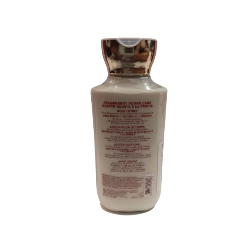 Bath &amp; Body Works Body Lotion - Strawberry Pound Cake 236 ml