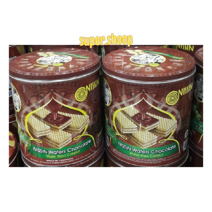 

monggo] Wafers Nissin Kaleng Coklat Special Edition Lebaran Kue Paket Lebaran