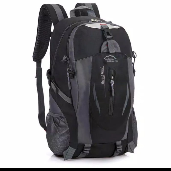 Tas ransel tas ransel waterproof pria wanita import premium terbaru terlaris - Hitam(N8G8) tas ranse