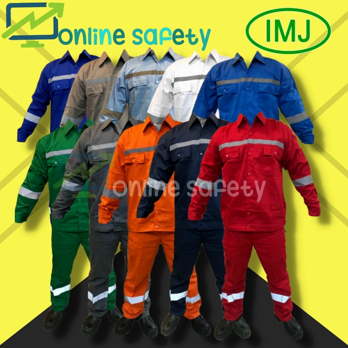 Wearpack Safety Imj Setelan Baju Celana Wearpack Proyek