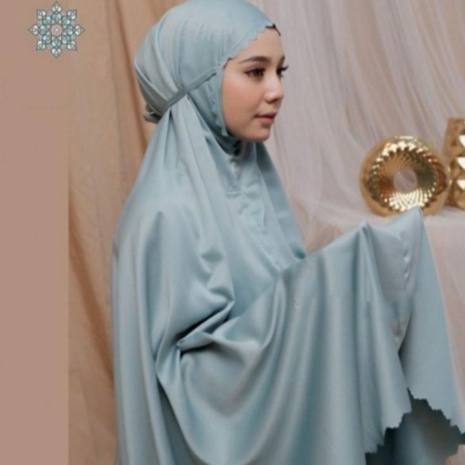 Mukena Sutra Silk Mewah premium terlaris