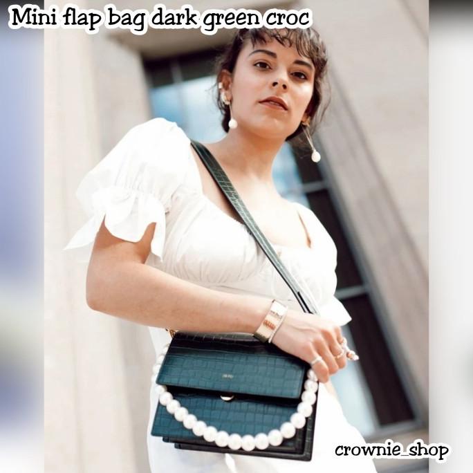 JW PEI mini flap bag