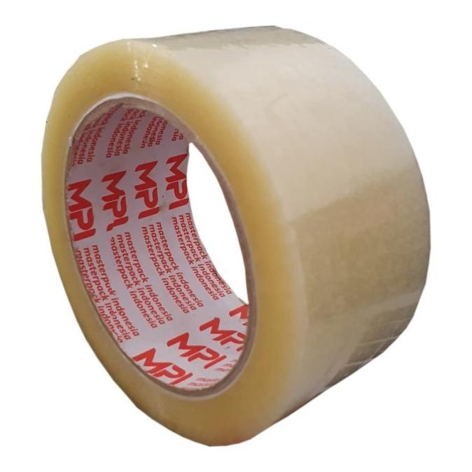 

TERMURAH PROMO 1 DUS 72 R KHUSUS GOJEK LAKBAN BENING/COKLAT 45MM X 90 YARD MPI