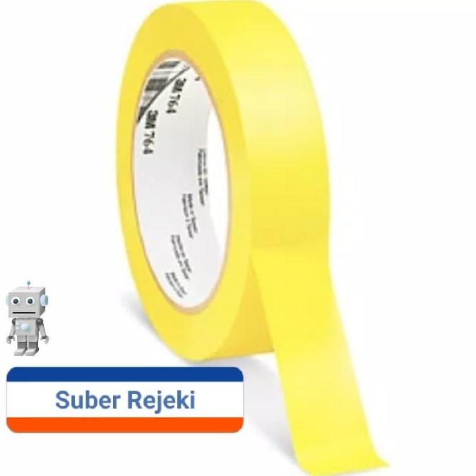 

HRG DISKON 3M Floor Marking Tape 764 Yellow Isolasi Lantai Lakban Lantaiukuran 1