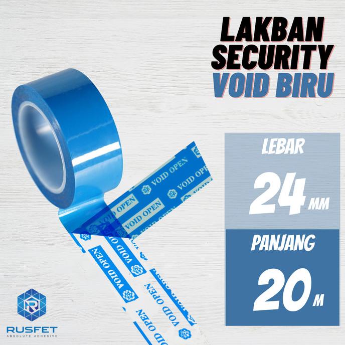 

HOT PROMO LAKBAN SELOTIP ISOLASI SECURITY OPEN SEGEL VOID TAPE RUSFET