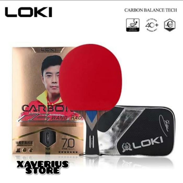Terlaris Bat/Bad Pingpong Loki 7 Star Carbon Original