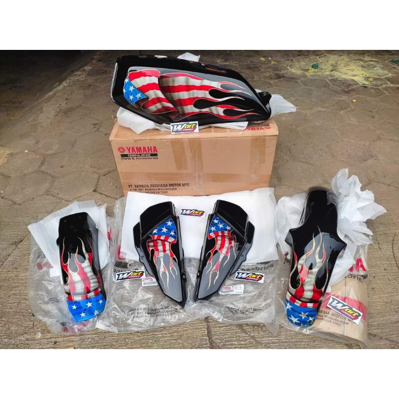 pre order Airbrush body set rx king motif bendera