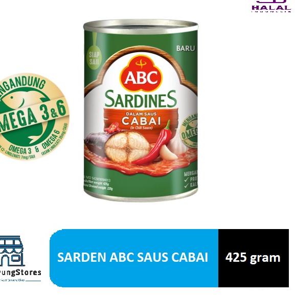 

kodef4F9r Hanya disini Sarden ABC Saus Cabai 425 gram