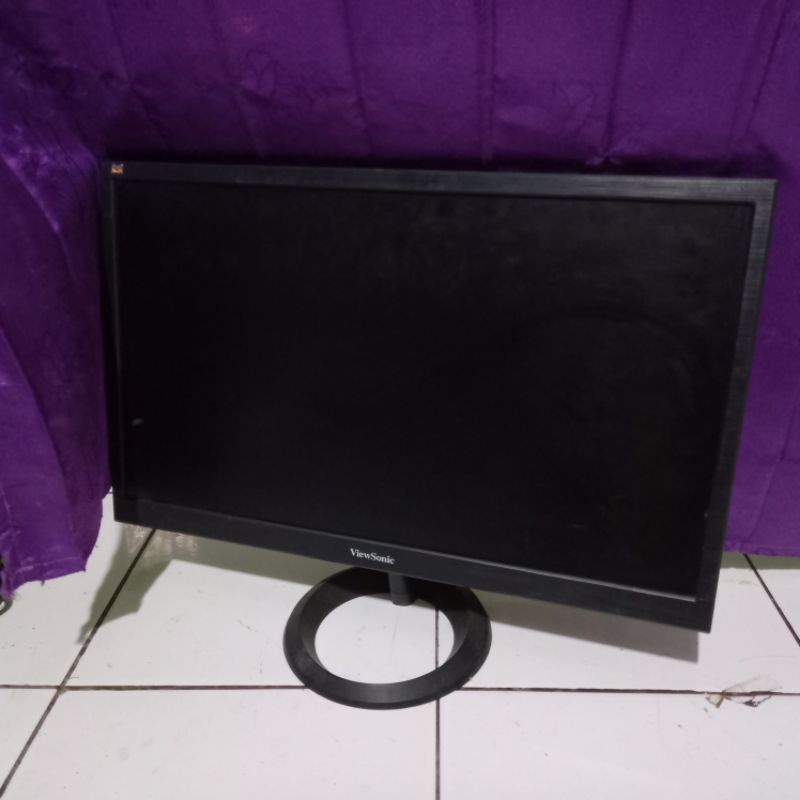 LCD LED Monitor PC Komputer Gaming CCTV 22 Inch Wide Merek Campur