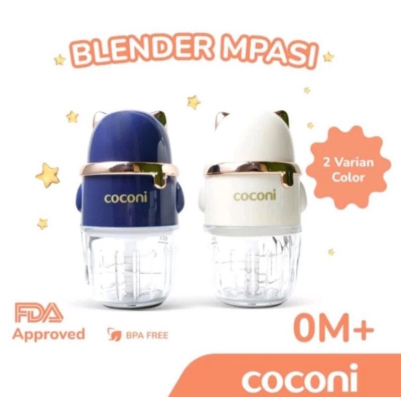 coconi food blender | blender mini makanan mpasi | blender mpasi