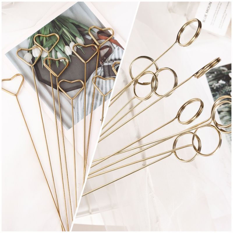 

Metal Clip Card Holder / Tangkai Kartu Ucapan