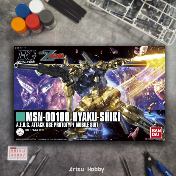 HG HGUC MSN-00100 Hyaku Shiki 1/144 Gundam hyaku-shiki Revive Bandai