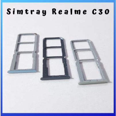 Slot Tempat Dudukan Simcard Simtray Sim Tray Card Lock Realme C30 RMX3581